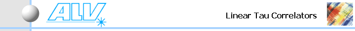 Linear Tau Correlators  